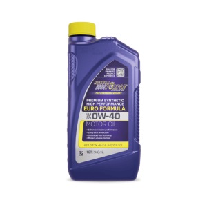 Royal Purple High Performance Motor Oil (EUROPEAN FORMULA) SAE 5W40