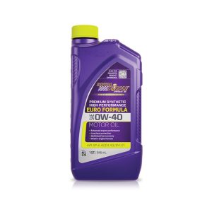 Royal Purple High Performance Motor Oil (EUROPEAN FORMULA) SAE 0W40