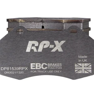 Pastiglie anteriori EBC Racing RPX per Renault Clio 3 RS