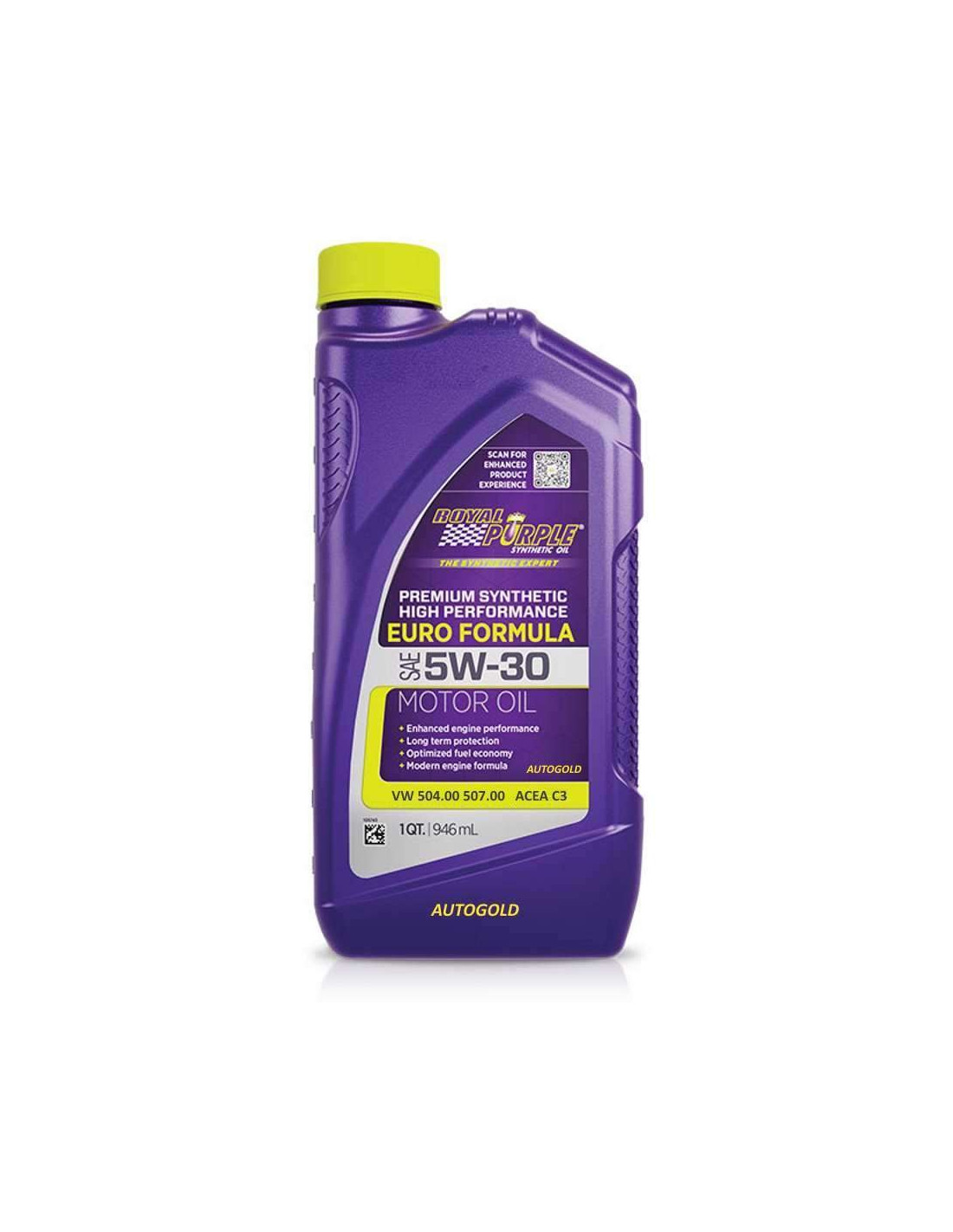 Royal Purple High Performance Motor Oil (EUROPEAN FORMULA) SAE 5W30