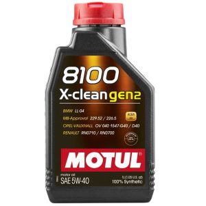 Motul 8100 X-Clean GEN2 5W40