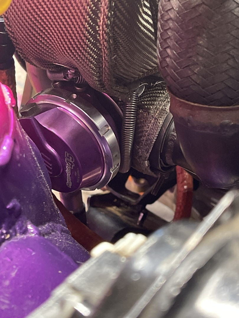Exoracing External Wastegate Blanket Titanium or Carbon - immagine 10